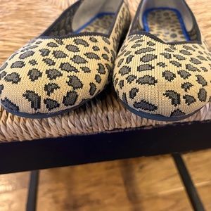 Rothy’s Leopard Print Women’s size 8 and 1/2 EUC